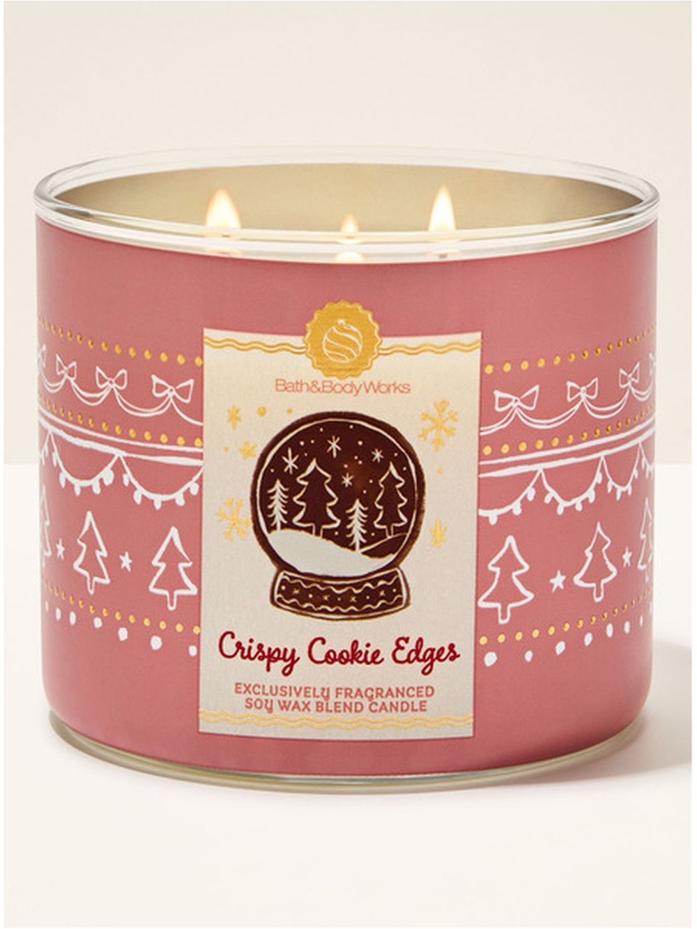 Bath & Body Works Crispy Cookie Edges 3-Wick Candle 🍪💕